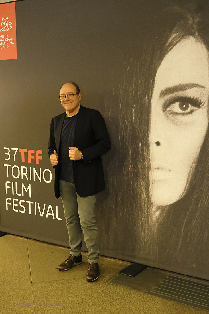 _DSF6256.jpg - 22/11/2019.Torino. Al via la 37ma edizione del Tff con un programma dedicato soprattutto all'horror. Nella foto  un attesissimo Carlo Verdone, con una mini-rassegna di cinque film, â€œCinque grandi emozioniâ€�, da lui stesso introdotti a ogni proiezione.