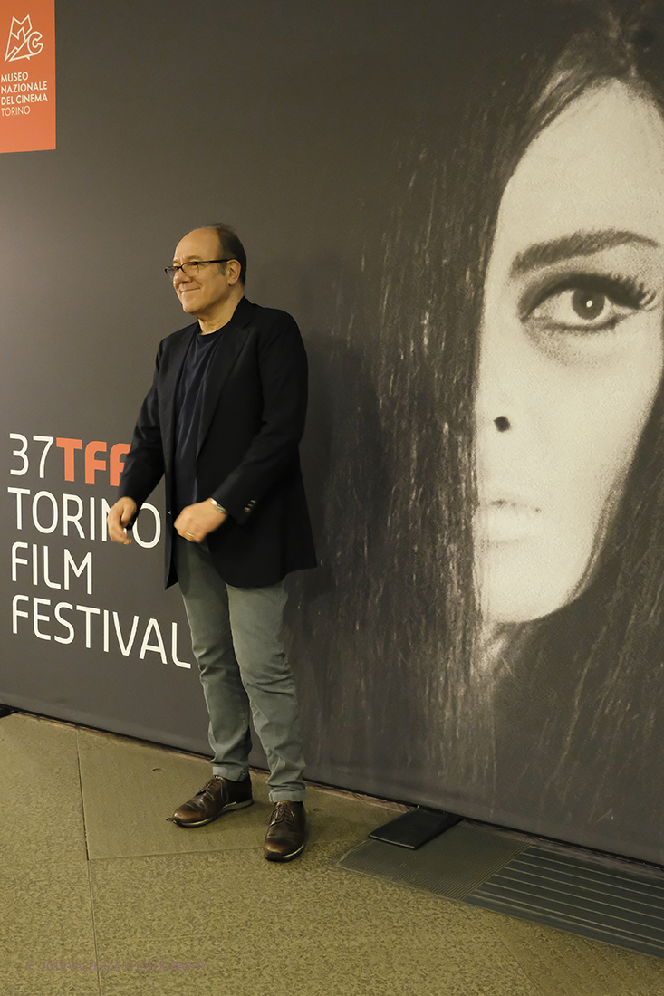 _DSF6261.jpg - 22/11/2019.Torino. Al via la 37ma edizione del Tff con un programma dedicato soprattutto all'horror. Nella foto  un attesissimo Carlo Verdone, con una mini-rassegna di cinque film, â€œCinque grandi emozioniâ€�, da lui stesso introdotti a ogni proiezione.