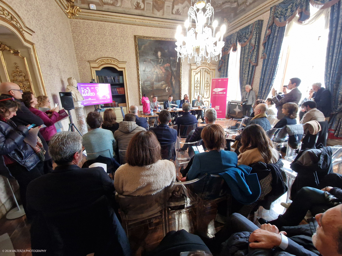 20240222_114929.jpg - 22/02/2024. Torino. JUST THE WOMAN I AM 2024. Nella foto un momento della conferenza stampa di presentazione dell'evento