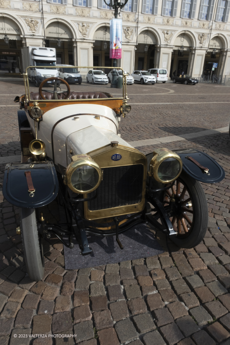 _DSF8836.jpg - 19/07/2023. Torino. MAUTO 90 anni. La parata delle vetture d'epoca. Nella foto auto d'epoca DELAGE