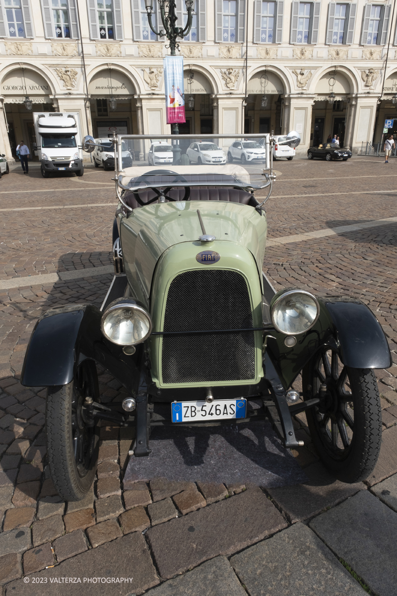 _DSF8845.jpg - 19/07/2023. Torino. MAUTO 90 anni. La parata delle vetture d'epoca. Nella foto FIAT 501 1921