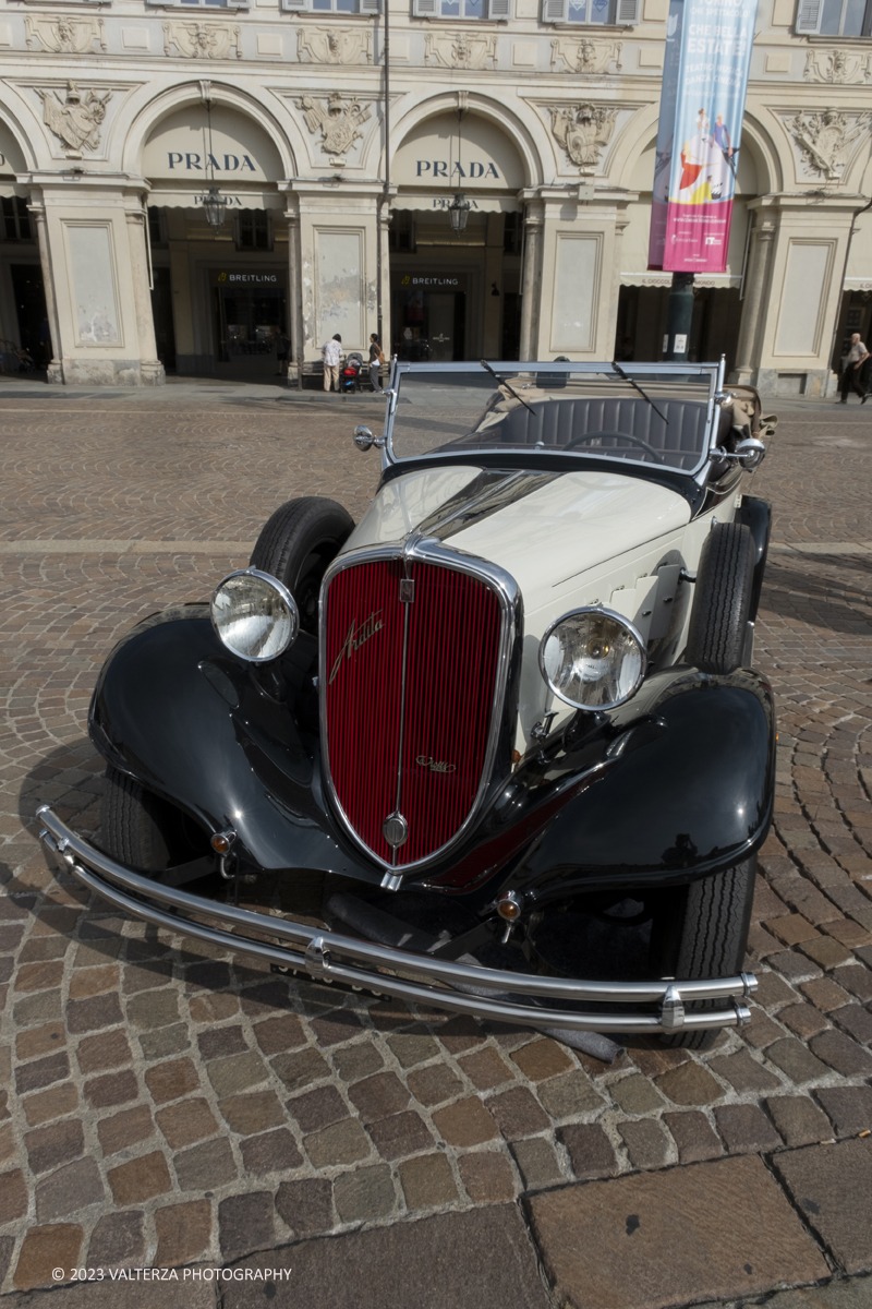 _DSF8919.jpg - 19/07/2023. Torino. MAUTO 90 anni. La parata delle vetture d'epoca. Nella foto FIAT Ardita Carrozzeria Viotti