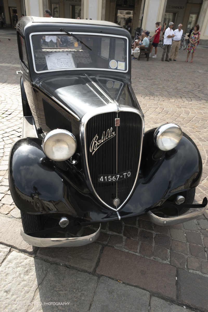 _DSF8958.jpg - 19/07/2023. Torino. MAUTO 90 anni. La parata delle vetture d'epoca. Nella foto FIAT Balilla 509 anno 1936