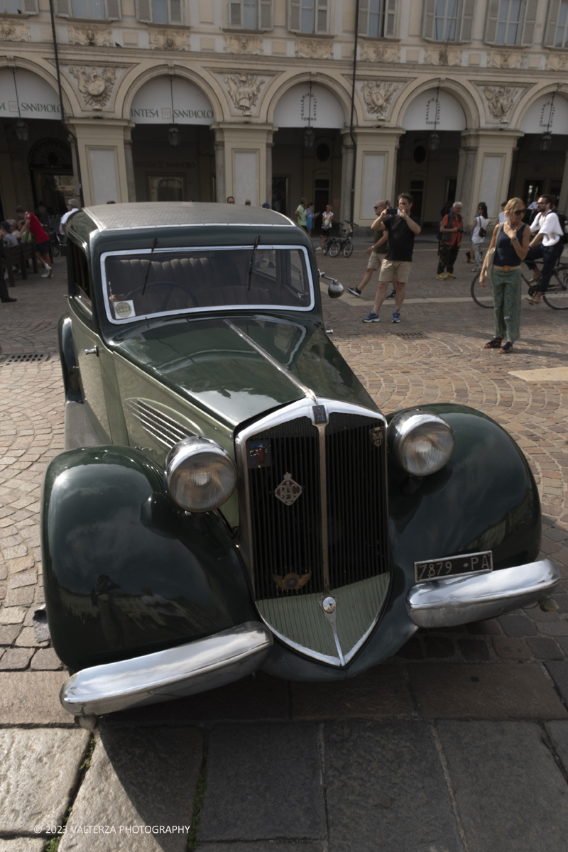 _DSF8971.jpg - 19/07/2023. Torino. MAUTO 90 anni. La parata delle vetture d'epoca. Nella foto auto Bianchi