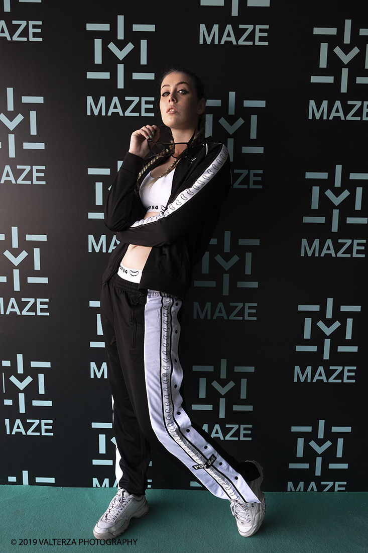 DSCF7778.jpg - 08/06/2019. Torino, Maze, il festival dedicato al mondo dello Streetwear e della Streetculture. Street fashion con la modella Benedetta.