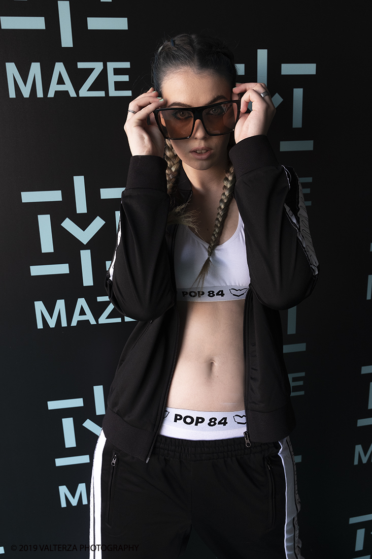 DSCF7779.jpg - 08/06/2019. Torino, Maze, il festival dedicato al mondo dello Streetwear e della Streetculture. Street fashion con la modella Benedetta.