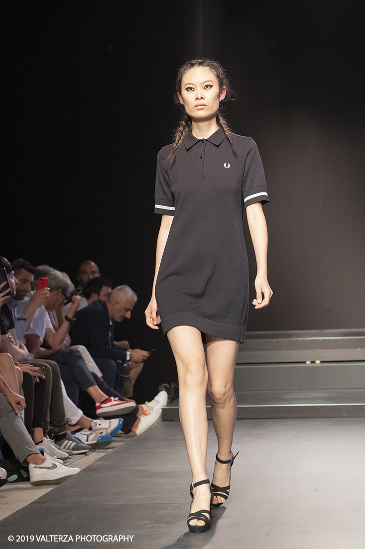 DSCF8925.jpg - 08/06/2019. Torino, Maze, il festival dedicato al mondo dello Streetwear e della Streetculture. Nella foto sfilata del Brand FRED PERRY