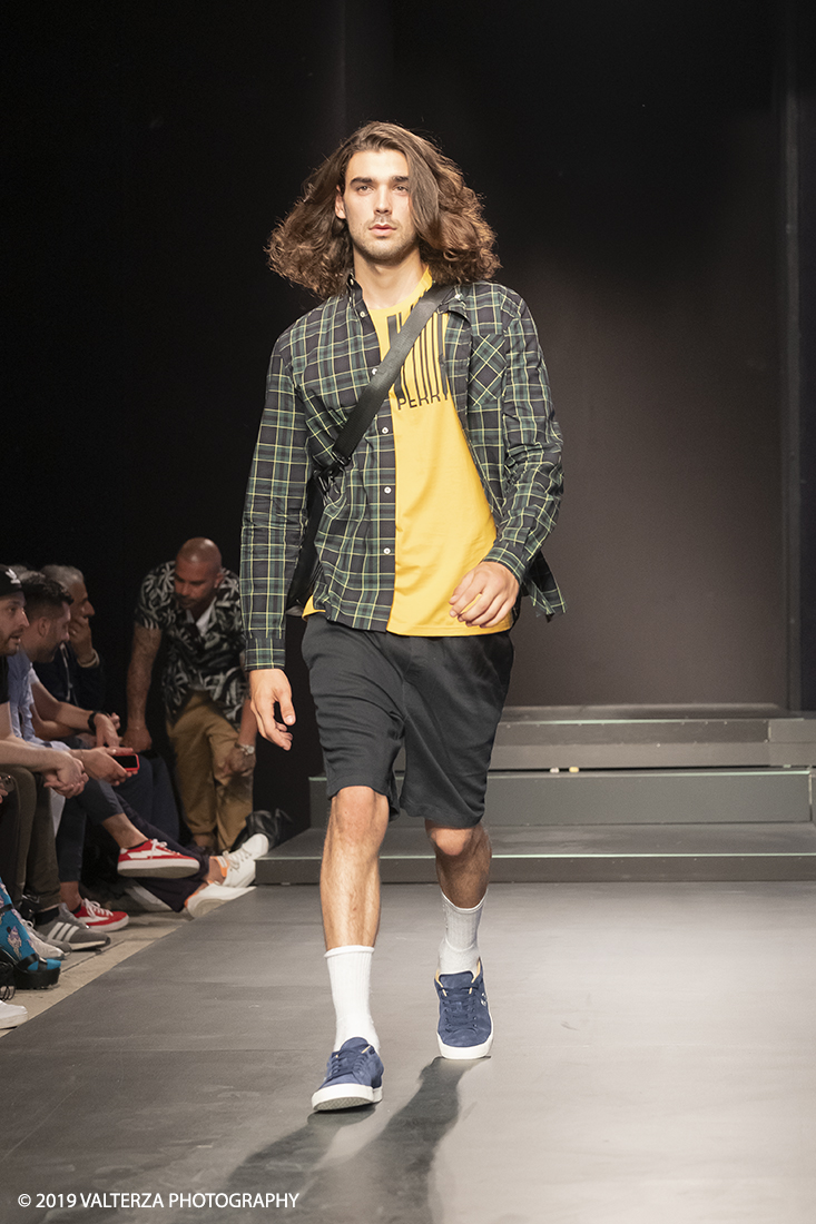 DSCF8966.jpg - 08/06/2019. Torino, Maze, il festival dedicato al mondo dello Streetwear e della Streetculture. Nella foto sfilata del Brand FRED PERRY