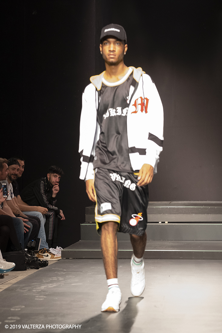 DSCF9543.jpg - 08/06/2019. Torino, Maze, il festival dedicato al mondo dello Streetwear e della Streetculture. Nella foto sfilata del brand MFN