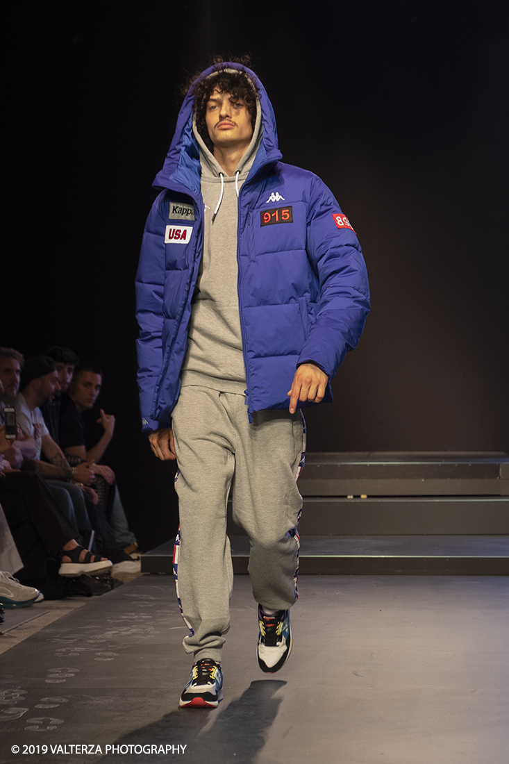 _DSF7160.jpg - 08/06/2019. Torino, Maze, il festival dedicato al mondo dello Streetwear e della Streetculture. Nella foto sfilata del brand KAPPA