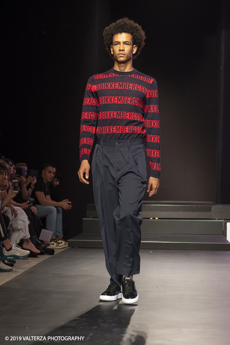 _DSF7211.jpg - 08/06/2019. Torino, Maze, il festival dedicato al mondo dello Streetwear e della Streetculture. Nella foto sfilata del brand BIKKENBERGS