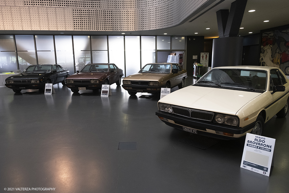 _DSF2649.jpg - 12/10/2021. Torino.  Al MAUTO in esposizione nove Lancia Gamma CoupÃ¨ fino al 24 Ottobre. Nella foto  4 delle 9 Lancia Gamma coupÃ¨