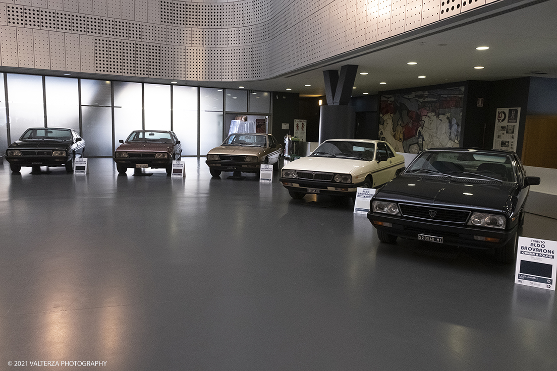 _DSF2665.jpg - 12/10/2021. Torino.  Al MAUTO in esposizione nove Lancia Gamma CoupÃ¨ fino al 24 Ottobre. Nella foto 5 delle 9 Lancia Gamma coupÃ¨