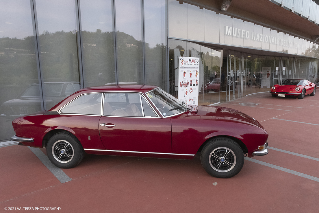 _DSF2772.jpg - 12/10/2021. Torino.  Al MAUTO in esposizione nove Lancia Gamma CoupÃ¨ fino al 24 Ottobre. Nella foto , Peugeot 504 CoupÃ©