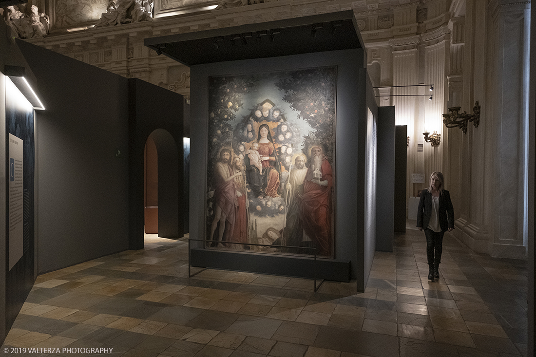 _DSF9177.jpg - 11/12/2019. Torino. Andrea Mantegna. Rivivere l'antico ,costruire il moderno. Nella foto un momento della visita alla mostra.