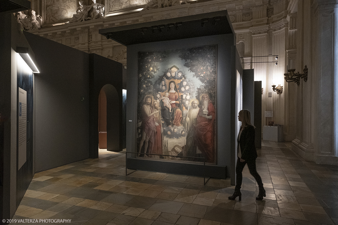 _DSF9182.jpg - 11/12/2019. Torino. Andrea Mantegna. Rivivere l'antico ,costruire il moderno. Nella foto un momento della visita alla mostra.