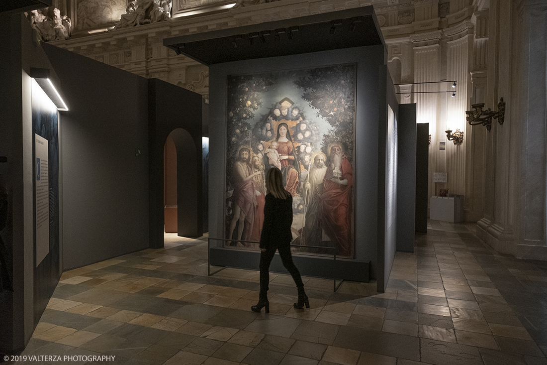 _DSF9186.jpg - 11/12/2019. Torino. Andrea Mantegna. Rivivere l'antico ,costruire il moderno. Nella foto un momento della visita alla mostra.