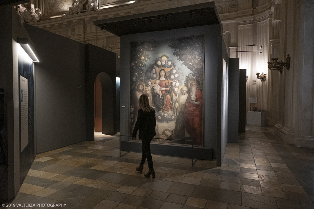 _DSF9187.jpg - 11/12/2019. Torino. Andrea Mantegna. Rivivere l'antico ,costruire il moderno. Nella foto un momento della visita alla mostra.