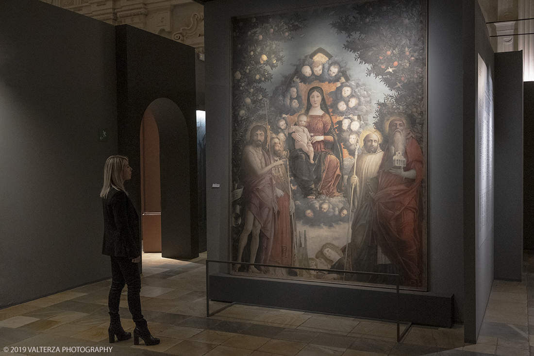 _DSF9199.jpg - 11/12/2019. Torino. Andrea Mantegna. Rivivere l'antico ,costruire il moderno. Nella foto un momento della visita alla mostra.