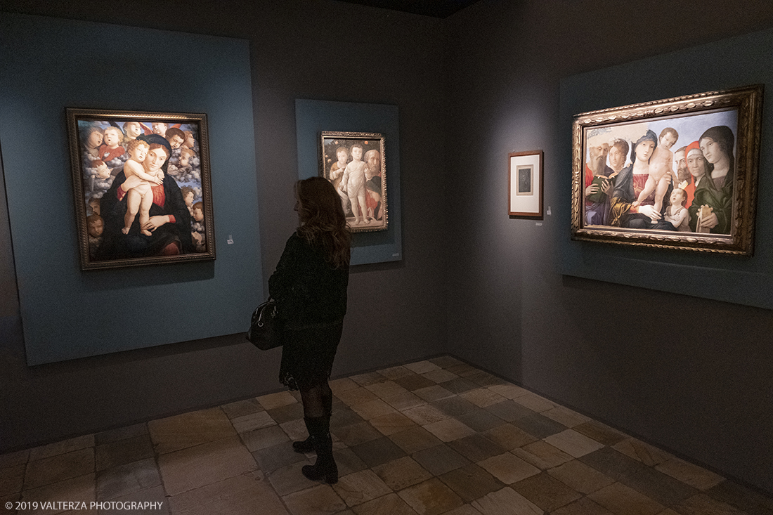 _DSF9202.jpg - 11/12/2019. Torino. Andrea Mantegna. Rivivere l'antico ,costruire il moderno. Nella foto un momento della visita alla mostra.