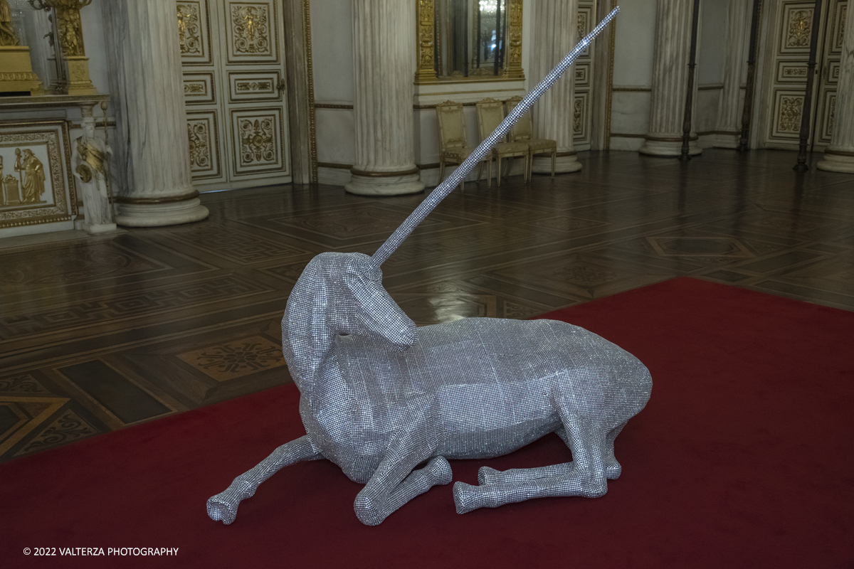 _DSF9678.jpg - 05/05/2022. Torino. La mostra Ã¨ la proposta con cui i Musei Reali intendono creare un percorso di visita innovativo nel quale le tecniche e i linguaggi dellâ€™arte contemporanea dialoghino con la cornice dellâ€™antica residenza. Nella foto opera di Nicola Bolla, Orpheus Dream, 2007