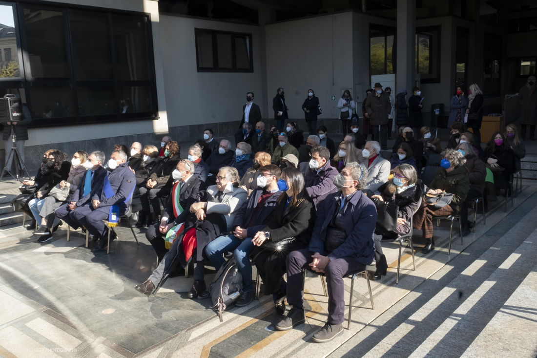 _DSF2927.jpg - 09/02/2022. Torino. In occasione dei centoventi anni dalla nascita di Carlo Levi, con 30 dipinti da lui realizzati tra il 1923 e il 1973 la mostra allestita negli  dalla GAM si focalizza sulla geografia complessiva dellâ€™esistenza dellâ€™artista, tra Nord e Sud dellâ€™Italia. Nella foto un momento della conferenza stampa di presentazione della mostra