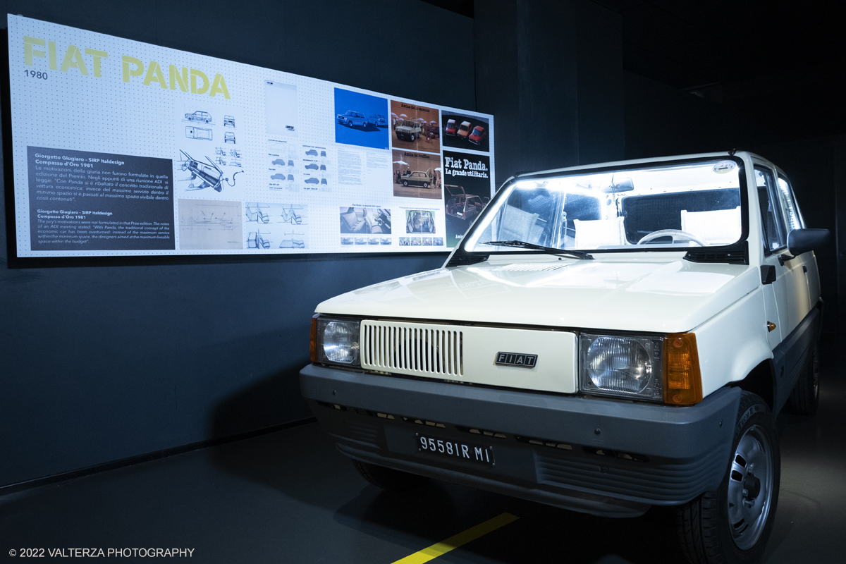 _DSF9929.jpg - 29/11/2022. Torino. Una doppia mostra realizzata dal MAUTO â€“ Museo Nazionale dellâ€™Automobile di Torino e ADI Design Museum â€“ Compasso dâ€™Oro di Milano: due sedi espositive, una a Torino    lâ€™altra a Milano, per raccontare il rapporto tra industrial design e car design, la scuola milanese e quella torinese, due cittÃ  che si guardano in modo non sempre lineare. Nella foto