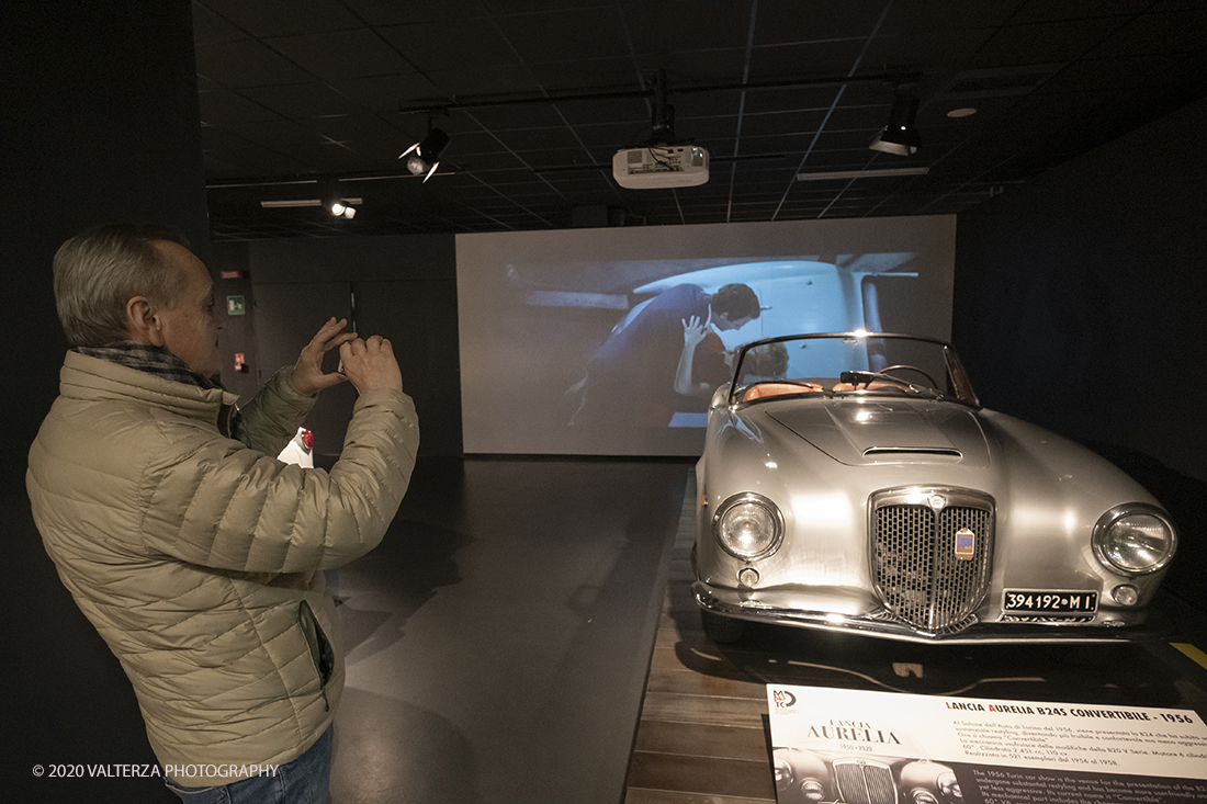 _DSF1365.jpg - 30/01/2020. Torino: Al Mauto una mostra dedicata ai 70 anni del mito torinese Lancia Aurelia.Il Museo Nazionale dellâ€™Automobile di Torino ha inaugurato la mostra "LANCIA AURELIA 1950 â€“ 2020. MITO SENZA TEMPO", uno straordinario percorso espositivo, che racconta, con il contributo di 18 esemplari dâ€™eccezione â€“ di serie e fuoriserie â€“ lâ€™evoluzione del modello presentato per la prima volta al pubblico proprio a Torino nel 1950.â€œ Nella foto Lancia Aurelia B24S Convertibile 1956, presente nel film "EDio creÃ² la donna" di Roger Vadim