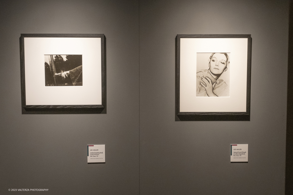 _DSF4304.jpg - 08/09/2023. Torino. La mostra ripercorre la vicenda umana e professionale di Lee Miller ponendo lâ€™attenzione sullo sguardo surrealista della fotografa Nella foto immagini del periodo parigino anni 30