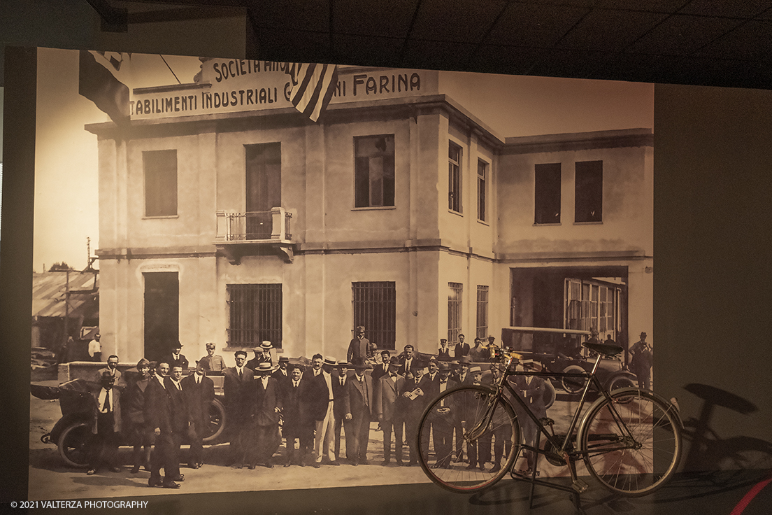 _DSF2780.jpg - 06/10/2021. Torino. Al MAUTO la nuova mostra 1921-2021 Cento anni di un designer senza confini. Nella foto la bici con cui il giovanissimo Michelotti andava al lavoro alla carrozzeria Farina