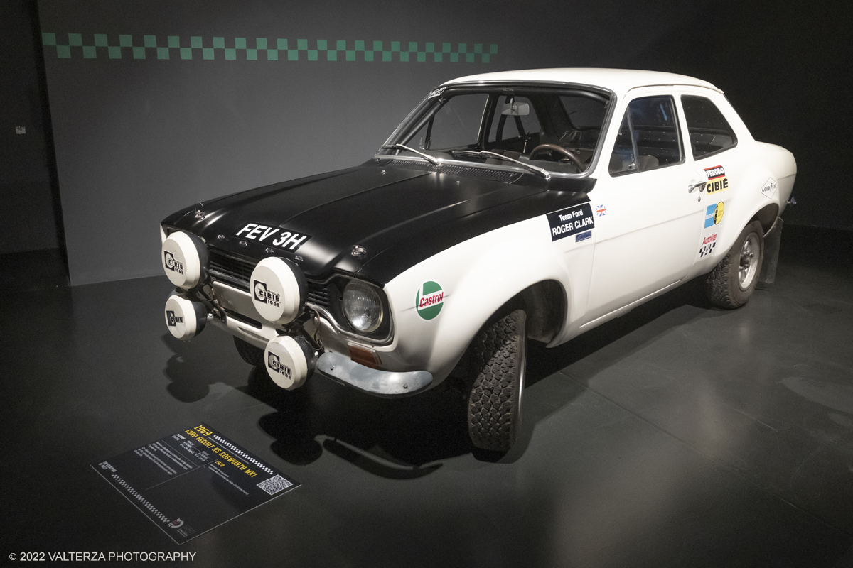 _DSF4437.jpg - 26/10/2022. Torino. Si Ã¨ inaugurata al Mauto The Golden Age Of Rally, viaggio nellâ€™epoca dâ€™oro di questa disciplina sportiva attraverso un'esposizione inedita nel panorama internazionale, che porta per la prima volta in mostra, dal 27 ottobre 2022 al 2 maggio 2023, una delle collezioni piÃ¹ importanti al mondo, quella della Fondazione Gino Macaluso per lâ€™Auto Storica. Nella foto Ford Escort RS Cosworth MK1 , 1969