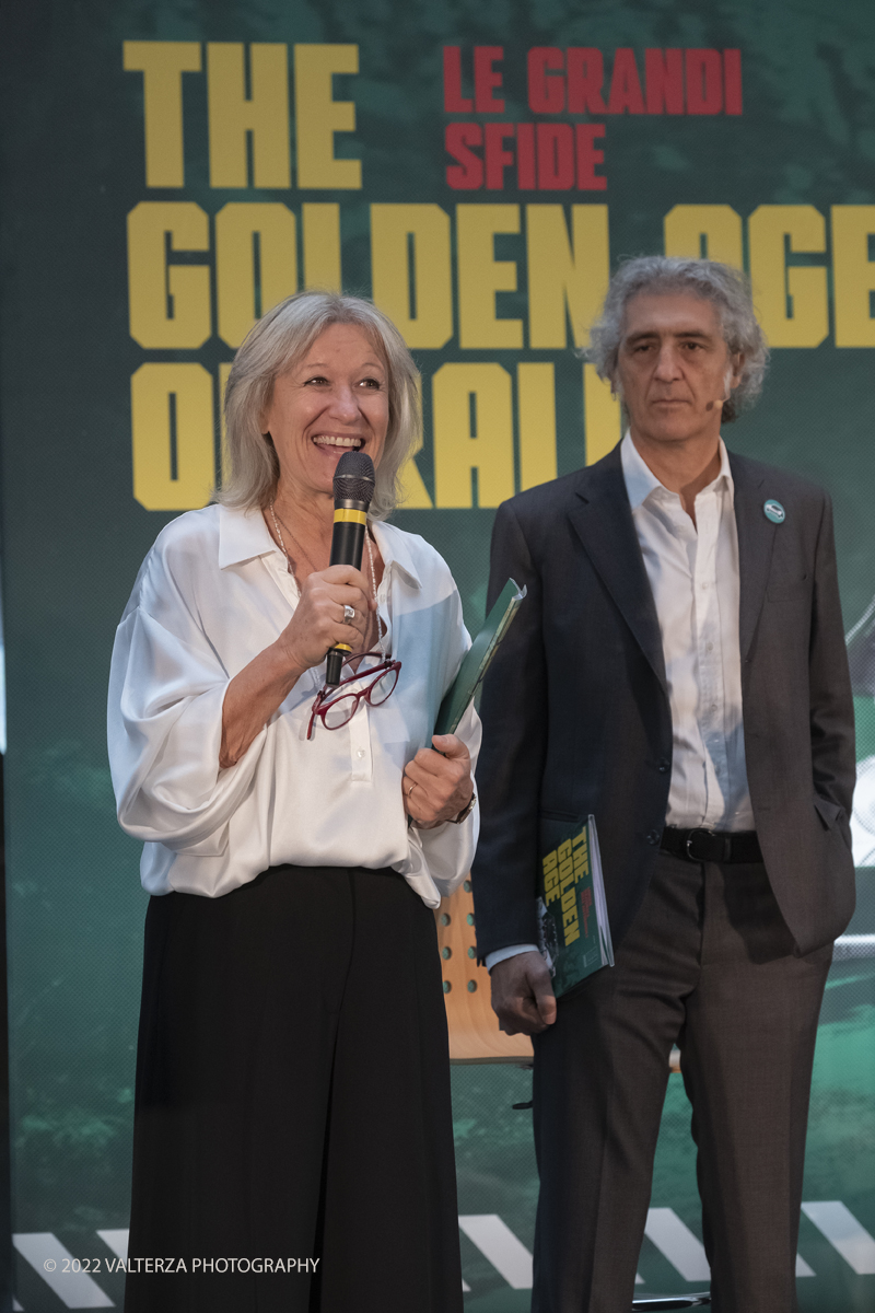 _DSF8525.jpg - 26/10/2022. Torino. Si Ã¨ inaugurata al Mauto The Golden Age Of Rally, viaggio nellâ€™epoca dâ€™oro di questa disciplina sportiva attraverso un'esposizione inedita nel panorama internazionale, che porta per la prima volta in mostra, dal 27 ottobre 2022 al 2 maggio 2023, una delle collezioni piÃ¹ importanti al mondo, quella della Fondazione Gino Macaluso per lâ€™Auto Storica. Nella foto Mariella Mengozzi  Direttore del Museo Nazionale dell'Automobile di Torino (MAUTO), Benedetto Camerana, presidente del Museo dell'Automobile di Torino,