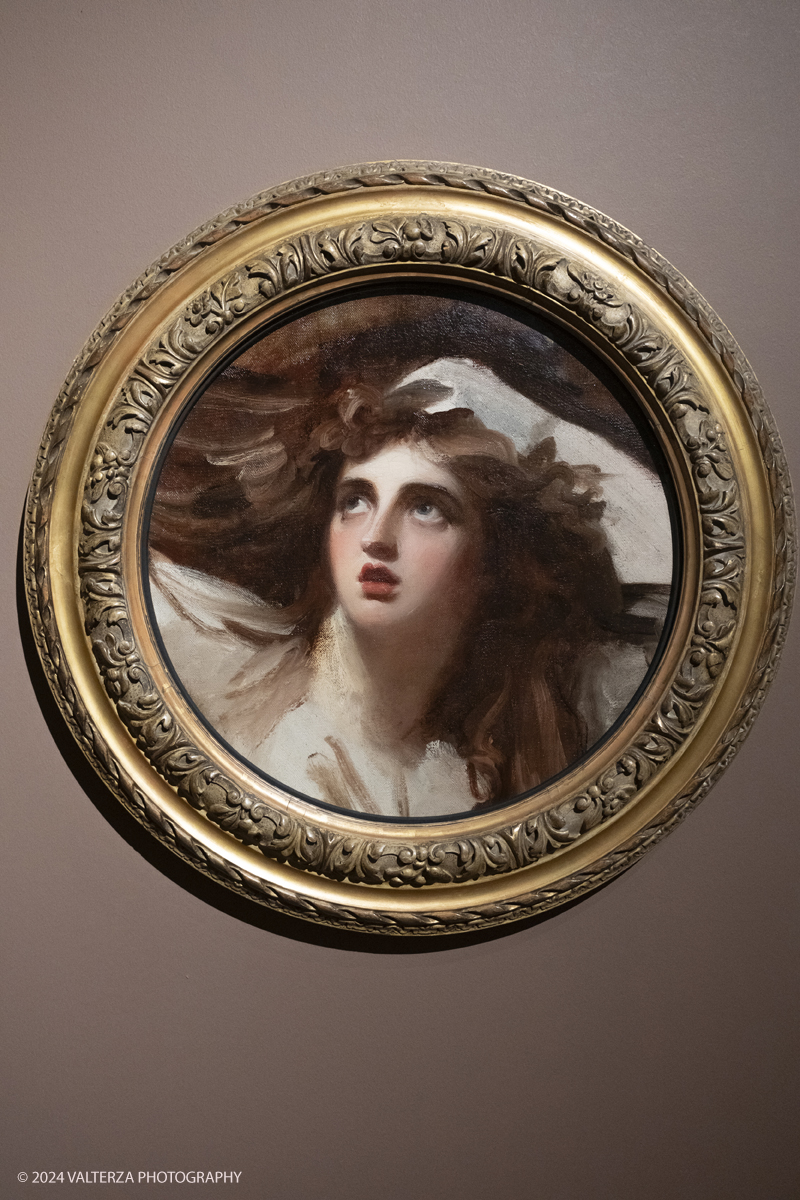 _DSF7183.jpg - Willia Blake and his era: an exhibition at the Reggia di Venaria. George Romney, Lady Hamilton as Cassandra