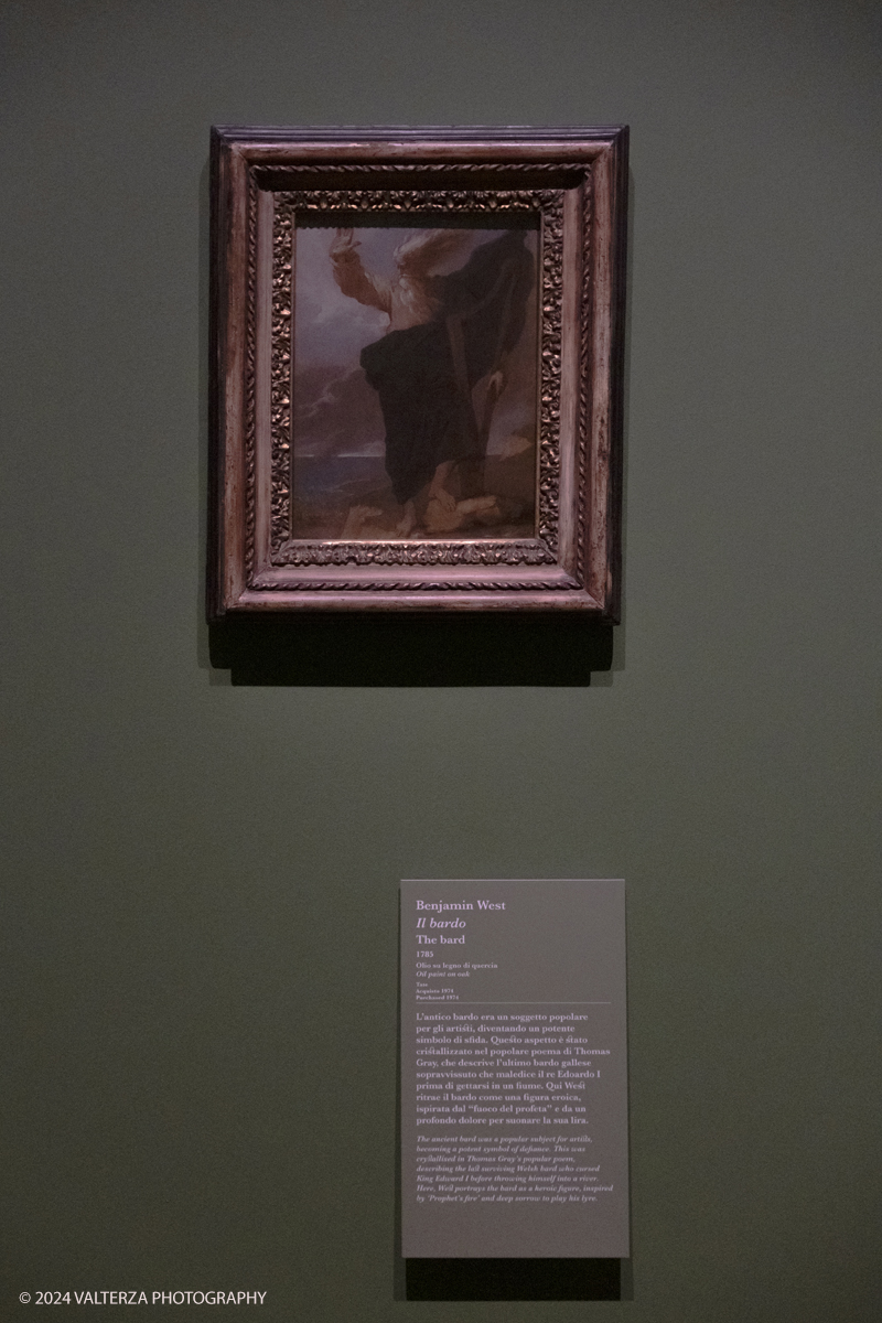 _DSF7204.jpg - Willia Blake and his era: an exhibition at the Reggia di Venaria. Benjamin West, The Bard