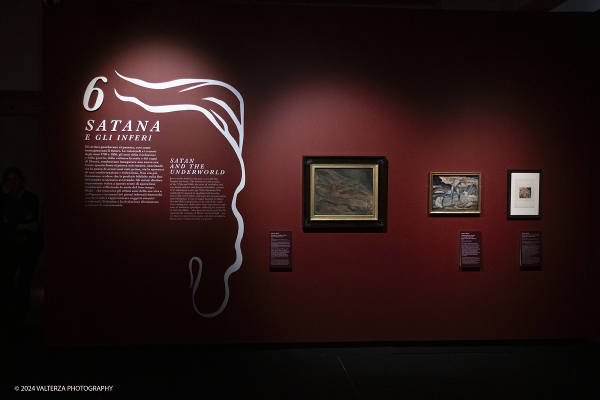 _DSF7290.jpg - Willia Blake and his era: an exhibition at the Reggia di Venaria . Part of the installation