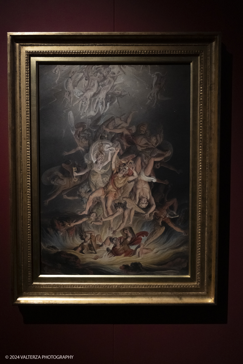 _DSF7343.jpg - Willia Blake and his era: an exhibition at the Reggia di Venaria. Edward Dayes, The fall of the rebel angels