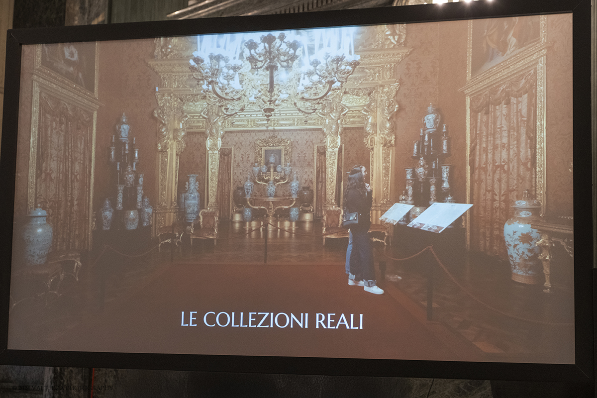 _DSF6714.jpg - Presentation of Book â€œTHE ROYAL MUSEUMS OF TURINâ€� edit by  Mario TURETTA, Head of the Department for Cultural Activities and Delegate Director of the Royal Museums of Turin | Ministry of Culture at the Royal Palace of Turin. The Book is  published in four languages (Italian, English, French and Spanish) by Silvana Editoriale an image from the video introducing the presentation