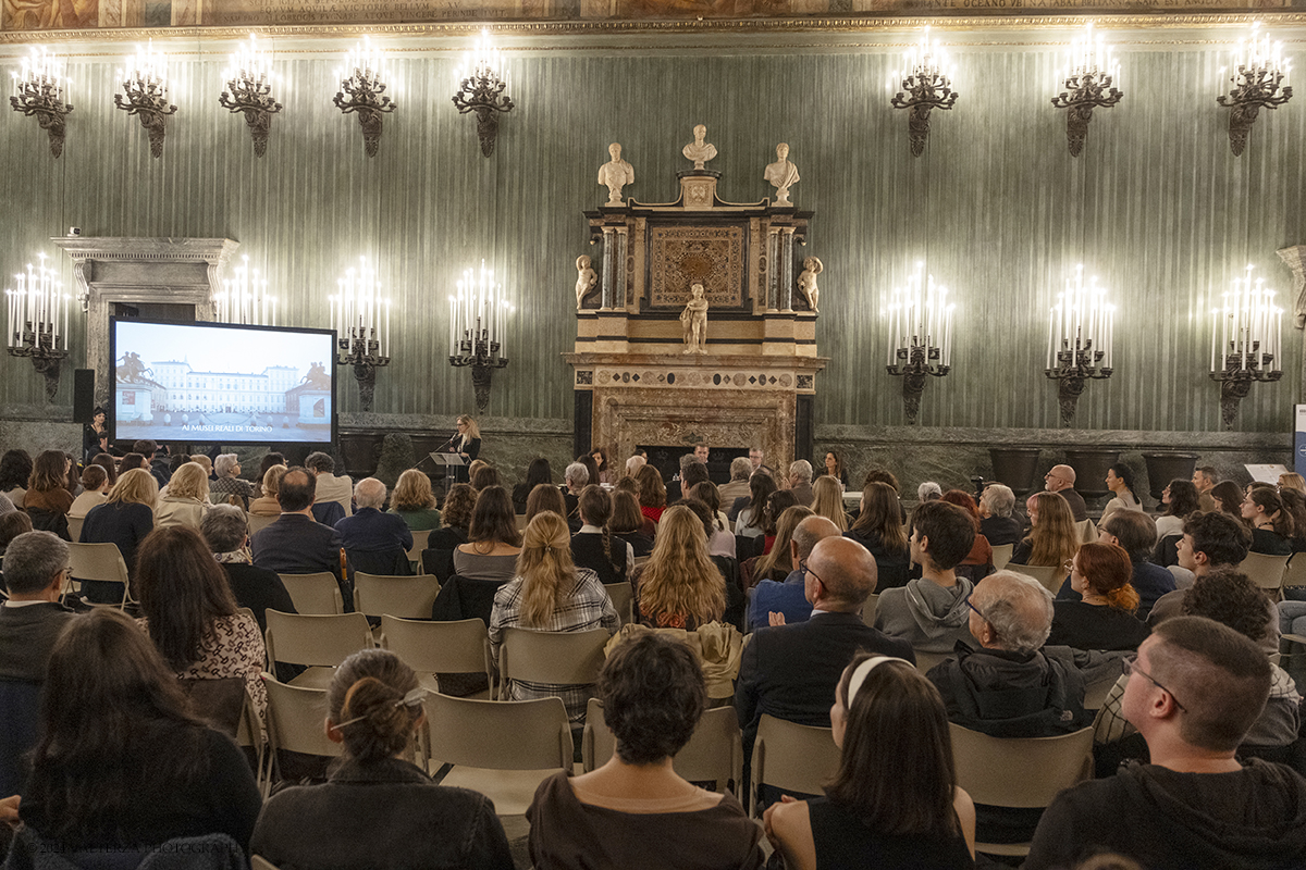 _DSF6720.jpg - Presentation of Book â€œTHE ROYAL MUSEUMS OF TURINâ€� edit by  Mario TURETTA, Head of the Department for Cultural Activities and Delegate Director of the Royal Museums of Turin | Ministry of Culture at the Royal Palace of Turin. The Book is  published in four languages (Italian, English, French and Spanish) by Silvana Editoriale; a moment of the presentation