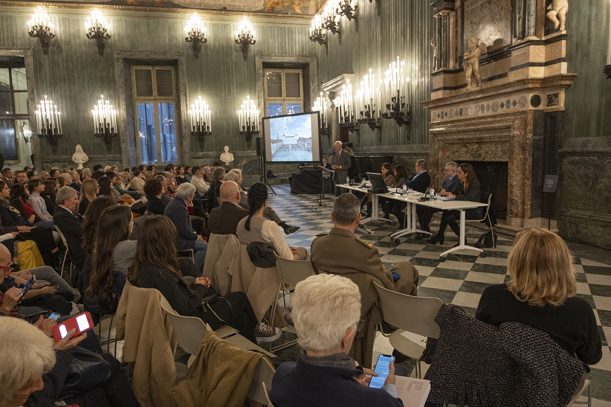 _DSF6777.jpg - Presentation of Book â€œTHE ROYAL MUSEUMS OF TURINâ€� edit by  Mario TURETTA, Head of the Department for Cultural Activities and Delegate Director of the Royal Museums of Turin | Ministry of Culture at the Royal Palace of Turin. The Book is  published in four languages (Italian, English, French and Spanish) by Silvana Editoriale; a moment of the presentation