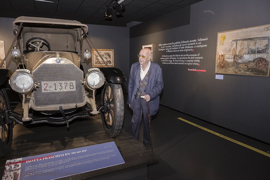 _DSF0412.jpg - 11/07/2019. Torino. Nuovo allestimento al MAUTO, un omaggio al cavaliere dell'arte in occasione dei suoi novant'anni. Nella foto