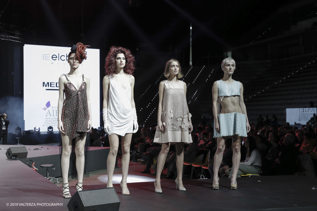 _G3I2448.jpg - 17/11/2019. Torino. Gli On Hair Show nascono dieci anni fa dallâ€™esperienza nel settore di Cosmoprof Worldwide Bologna. Oggi rappresentano l'unico evento italiano interamente dedicato agli hairstylist. Nella foto lo Show di Medavita in partnership con Elchim e AEIM