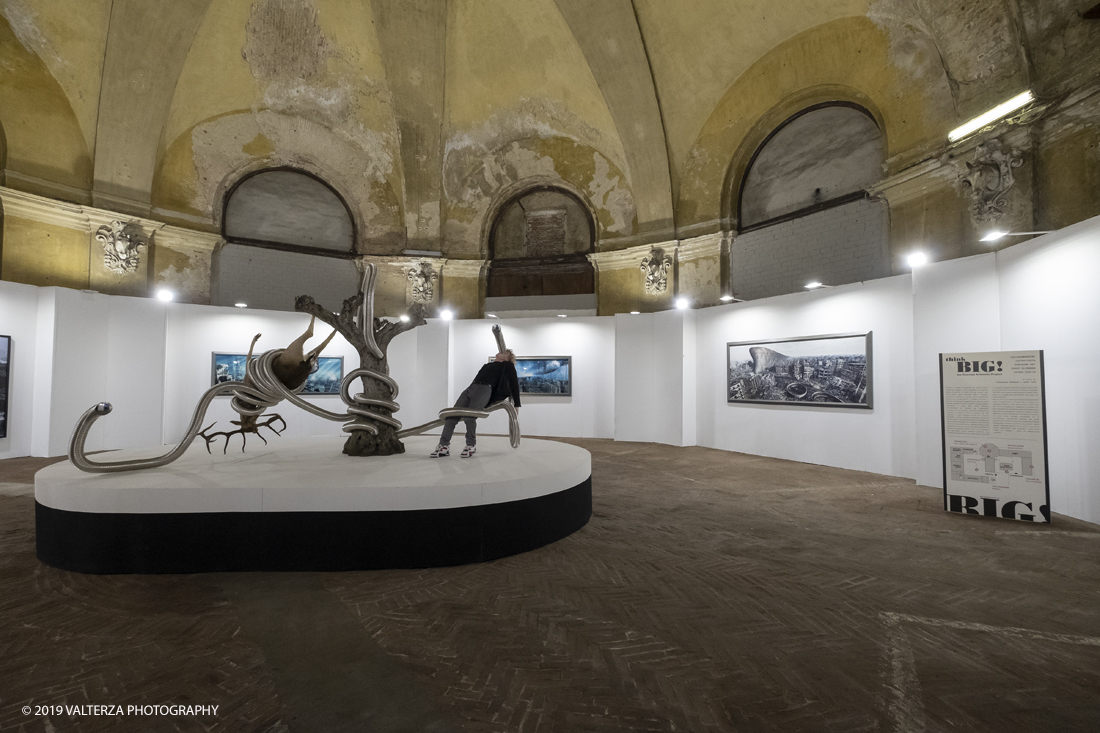 _DSF9551.jpg - 0/10/2019. Torino.  questâ€™anno la quarta fiera dâ€™arte contemporanea ha lanciato la call for artists â€œMultiversityâ€œ: stavolta lâ€™invito per gli artisti Ã¨ stato quello di interpretare la pluralitÃ  di mondi (immaginari o reali) e la moltiplicazione dei punti di vista attraverso il linguaggio dellâ€™Arte.Nella foto: l'opera Brama Renaissance di Robert Gligorov nella sezione Think Big