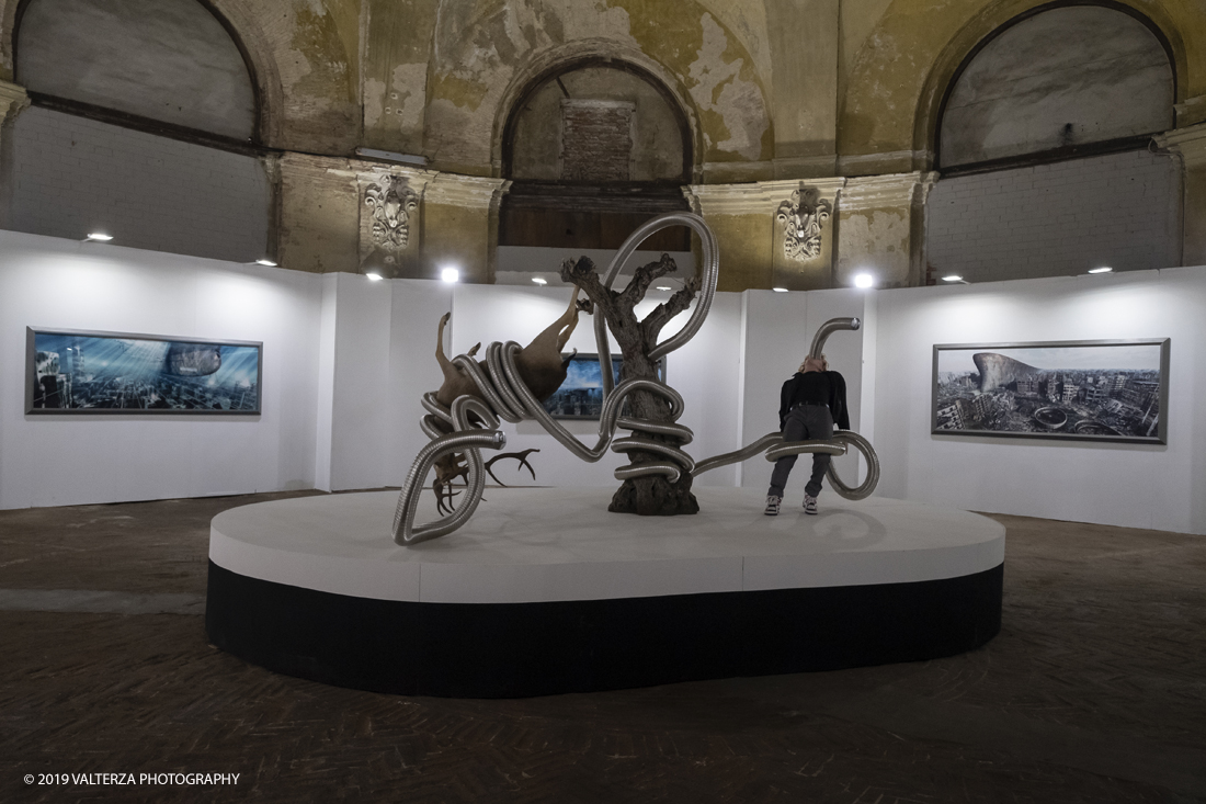 _DSF9564.jpg - 0/10/2019. Torino.  questâ€™anno la quarta fiera dâ€™arte contemporanea ha lanciato la call for artists â€œMultiversityâ€œ: stavolta lâ€™invito per gli artisti Ã¨ stato quello di interpretare la pluralitÃ  di mondi (immaginari o reali) e la moltiplicazione dei punti di vista attraverso il linguaggio dellâ€™Arte.Nella foto: l'opera Brama Renaissance di Robert Gligorov nella sezione Think Big