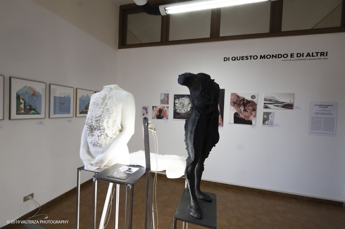 _DSF9914.jpg - 30/10/2019. Torino.  questâ€™anno la quarta fiera dâ€™arte contemporanea ha lanciato la call for artists â€œMultiversityâ€œ: stavolta lâ€™invito per gli artisti Ã¨ stato quello di interpretare la pluralitÃ  di mondi (immaginari o reali) e la moltiplicazione dei punti di vista attraverso il linguaggio dellâ€™Arte.Nella foto: sezione N.I.C.E. progetto Di questo mondo e di Altri.