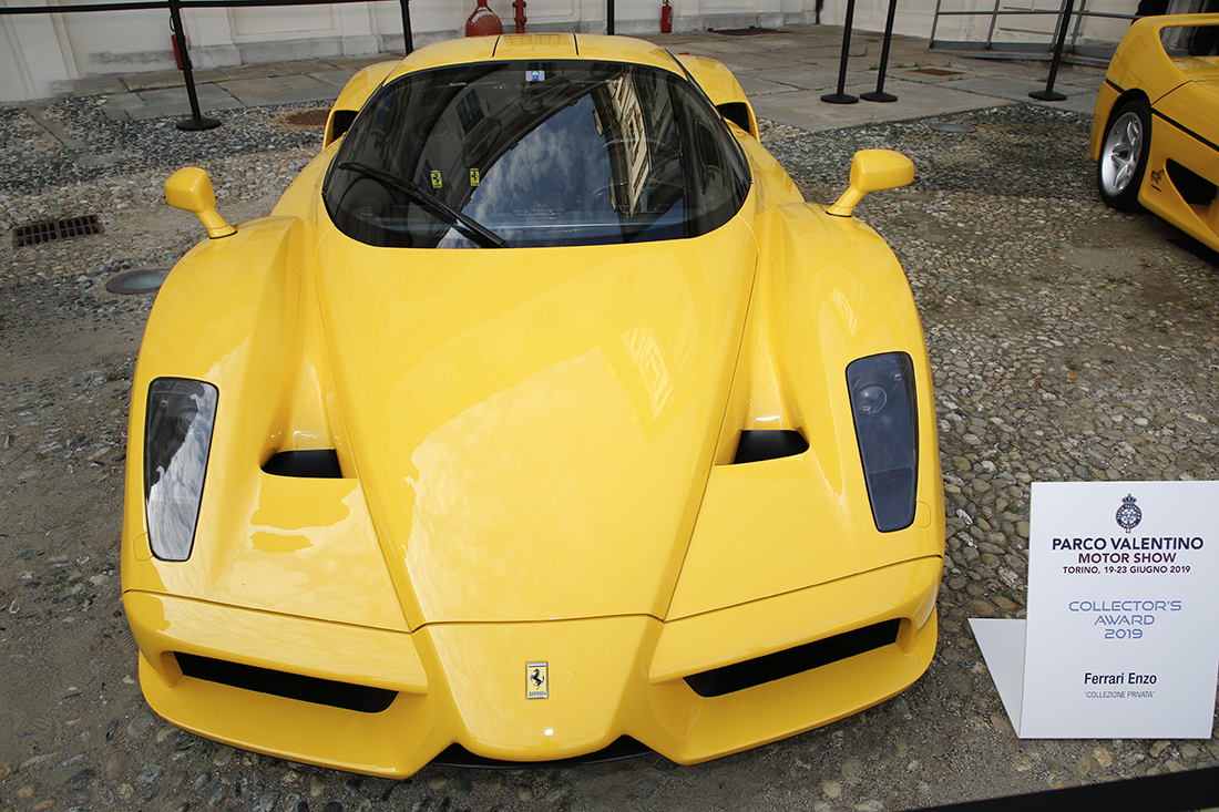 _X9B6813.jpg - 19/06/2019. Torino, apertura al Parco del Valentino dell'edizione record del Motor Show con la partecipazione di 54 brand e numerosi eventi dedicati al mondo dell'auto nell'arco di 5 giorni. Nella foto una Ferrari Enzo