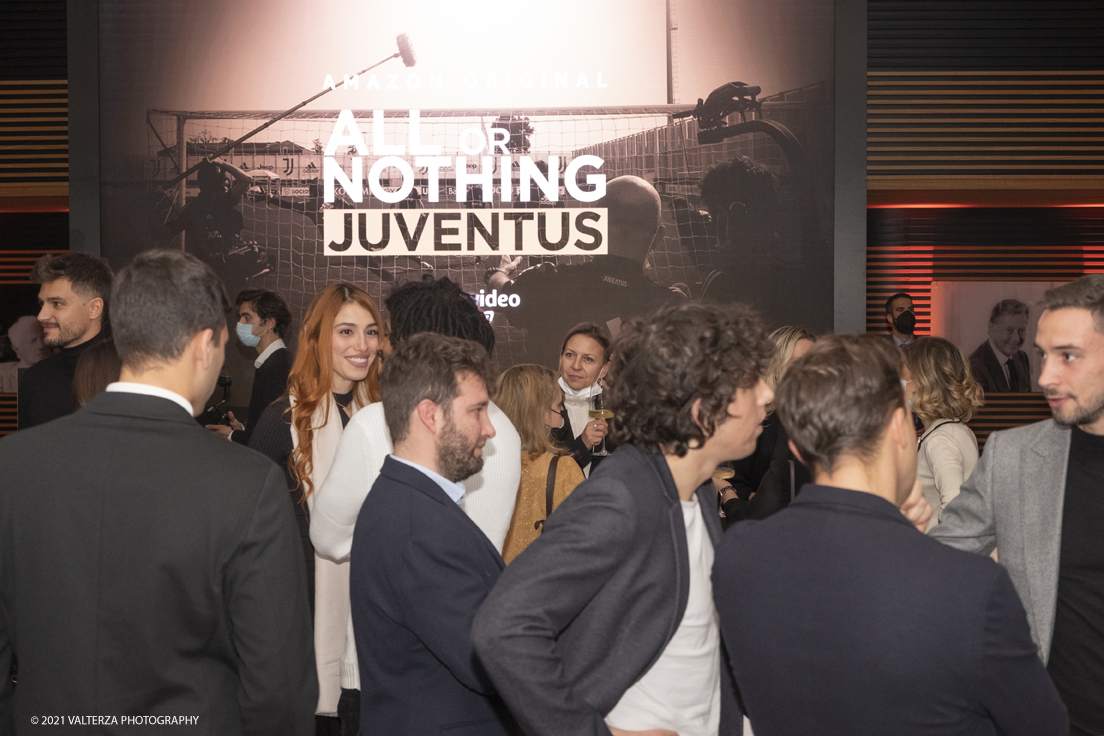 _DSF0247.jpg - 17/11/2021. Torino. All or Nothing: Juventus, il nuovo show Amazon Original, che accompagnerÃ  gli spettatori in un viaggio dietro le quinte del prestigioso e iconico Club durante la stagione calcistica 2020-21. Nella foto