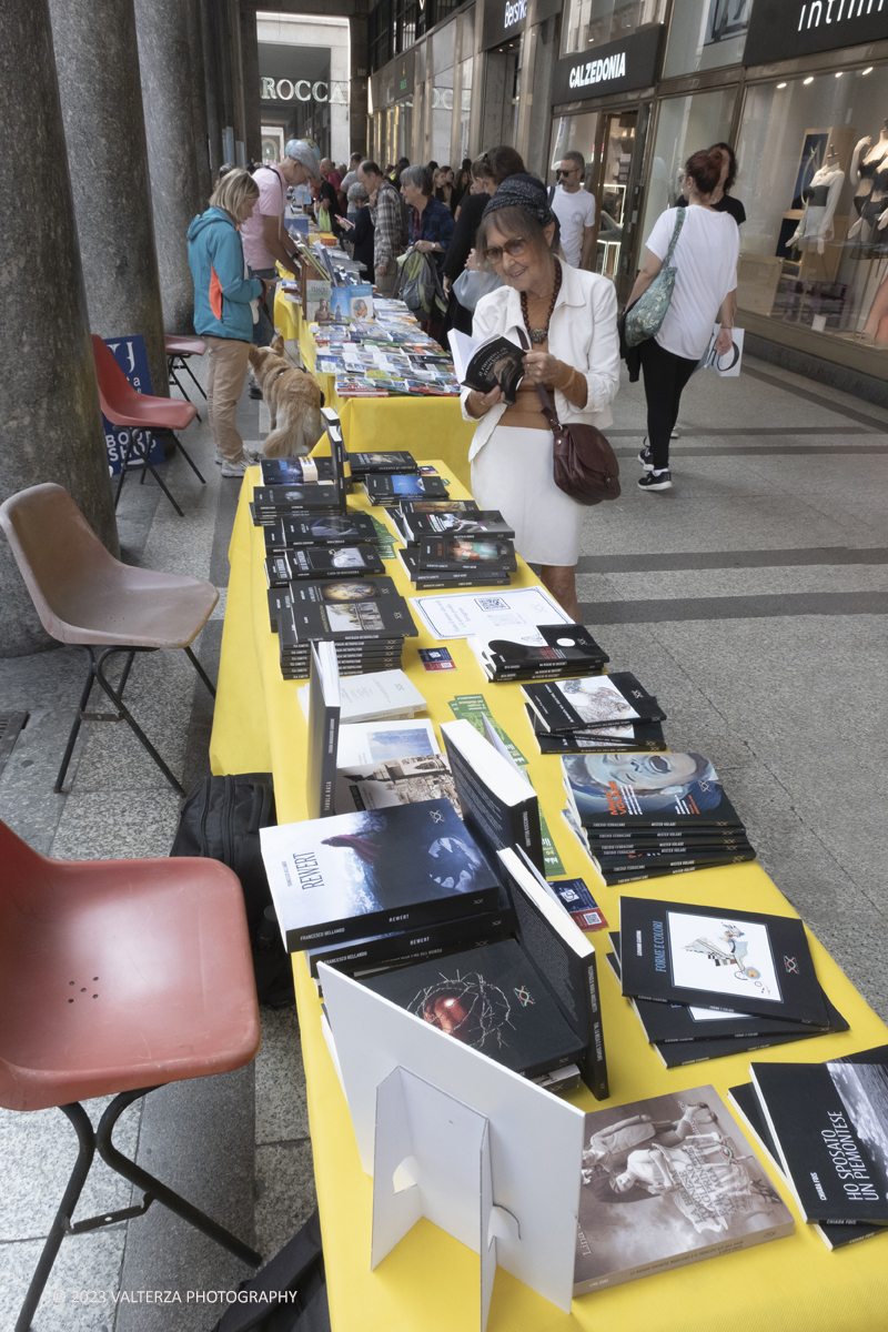 _DSF9217.jpg - 07/10/2023. Torino.  Migliaia di persone hanno affollato il centro della cittÃ  per la sedicesima edizione di Portici di Carta.