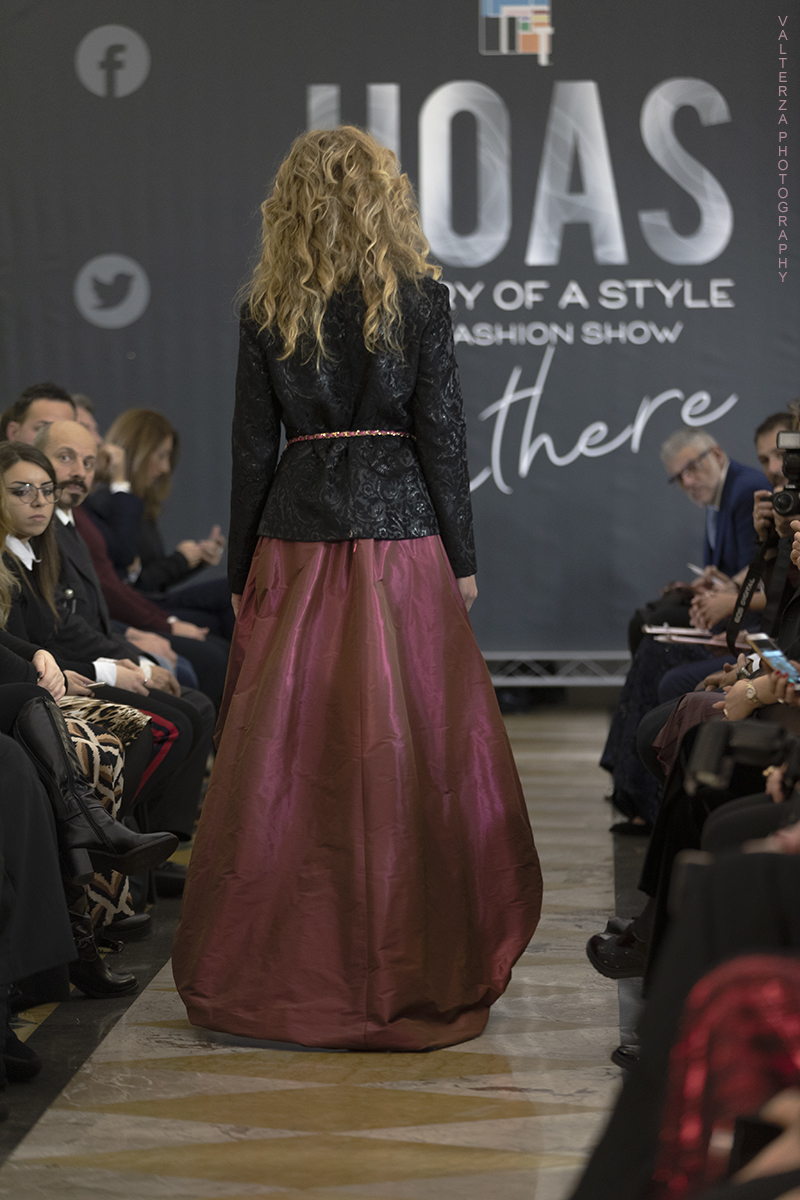 _G3I4986.jpg - 23/11/2019. Torino.  Una serata all'insegna dell'eleganza e dello Stile per premiare i migliori stilisti. Nella foto una creazione Bruna Couture