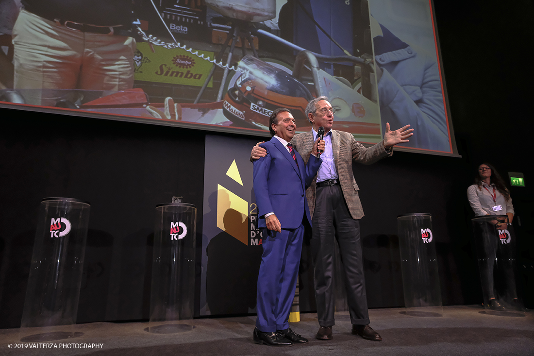 _DSF1511.jpg - 15/10/2019. Torino. Matita d'oro 2019. Anche quest'anno il Mauto ha assegnato i suoi prestigiosi premi al mondo dell'automobile. Nella foto