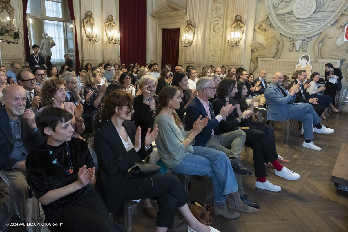 _DSF2642.jpg - 2/05/2024. Torino. Proclamazione dell'opera vincitrice alla presenza dei cinque finalisti candidati al circolo dei lettori. Nella foto